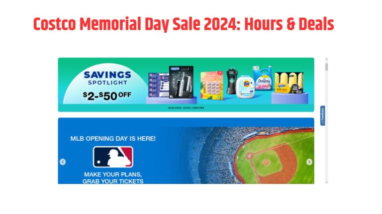 Costco Memorial Day Sale 2024: Hours & Deals